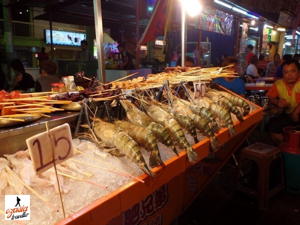 Jalan Alor - Food Street in Bukit Bintang