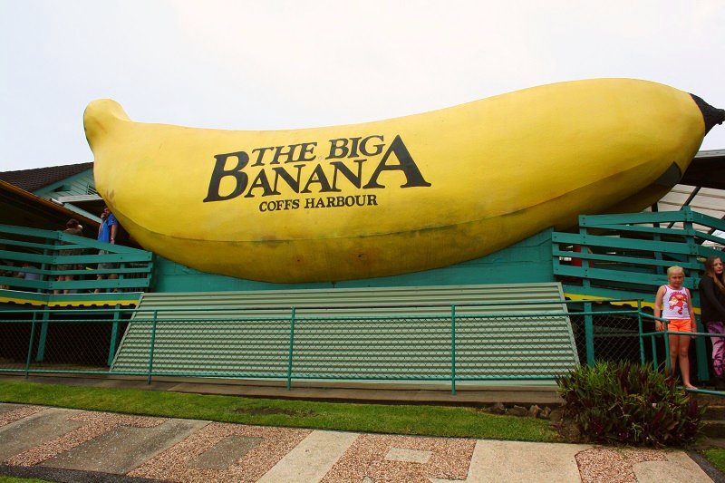 Big Banana at Coffs Harbour - Sydey to Gold Coast Drive