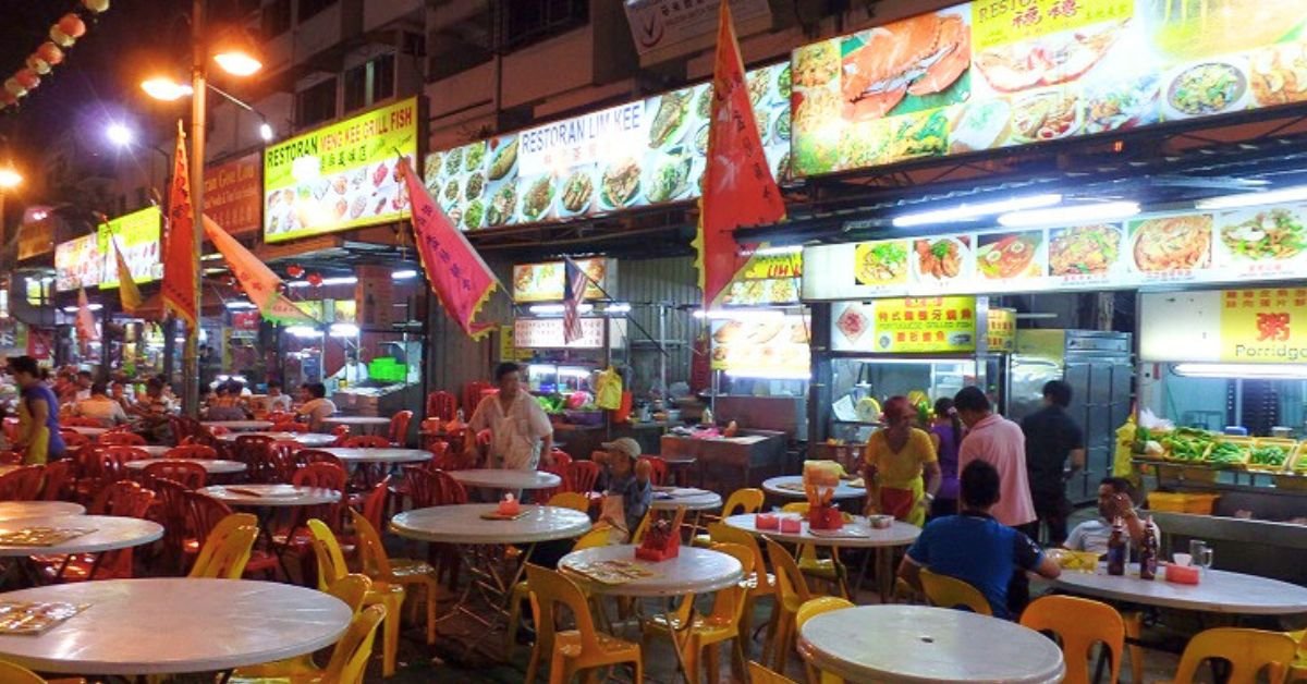 jalan alor food street