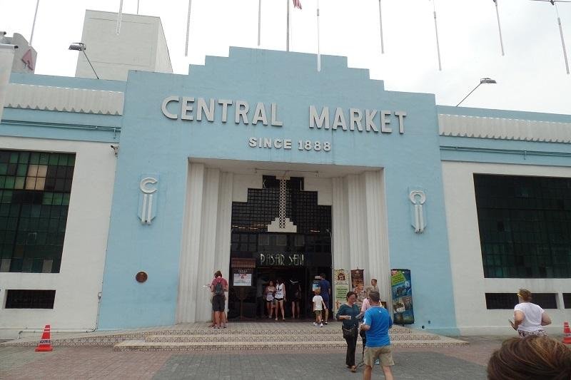 Outside KL Central Market