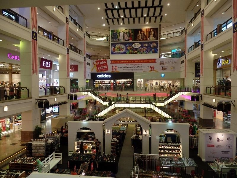 Berjaya times square mall in bukit bintang
