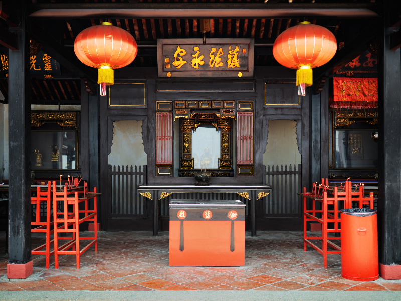 Melaka temple 