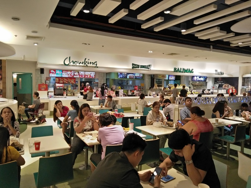 Food Court in Makati Glorietta