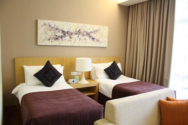 staying at fraser suites serviced apartments kuala lumpur