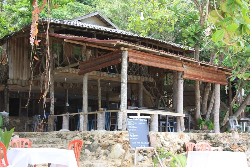 Cafe on Kapas Island