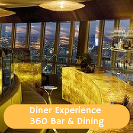 Enjoy dinner experience at 360 Bar and Dining Sydney
