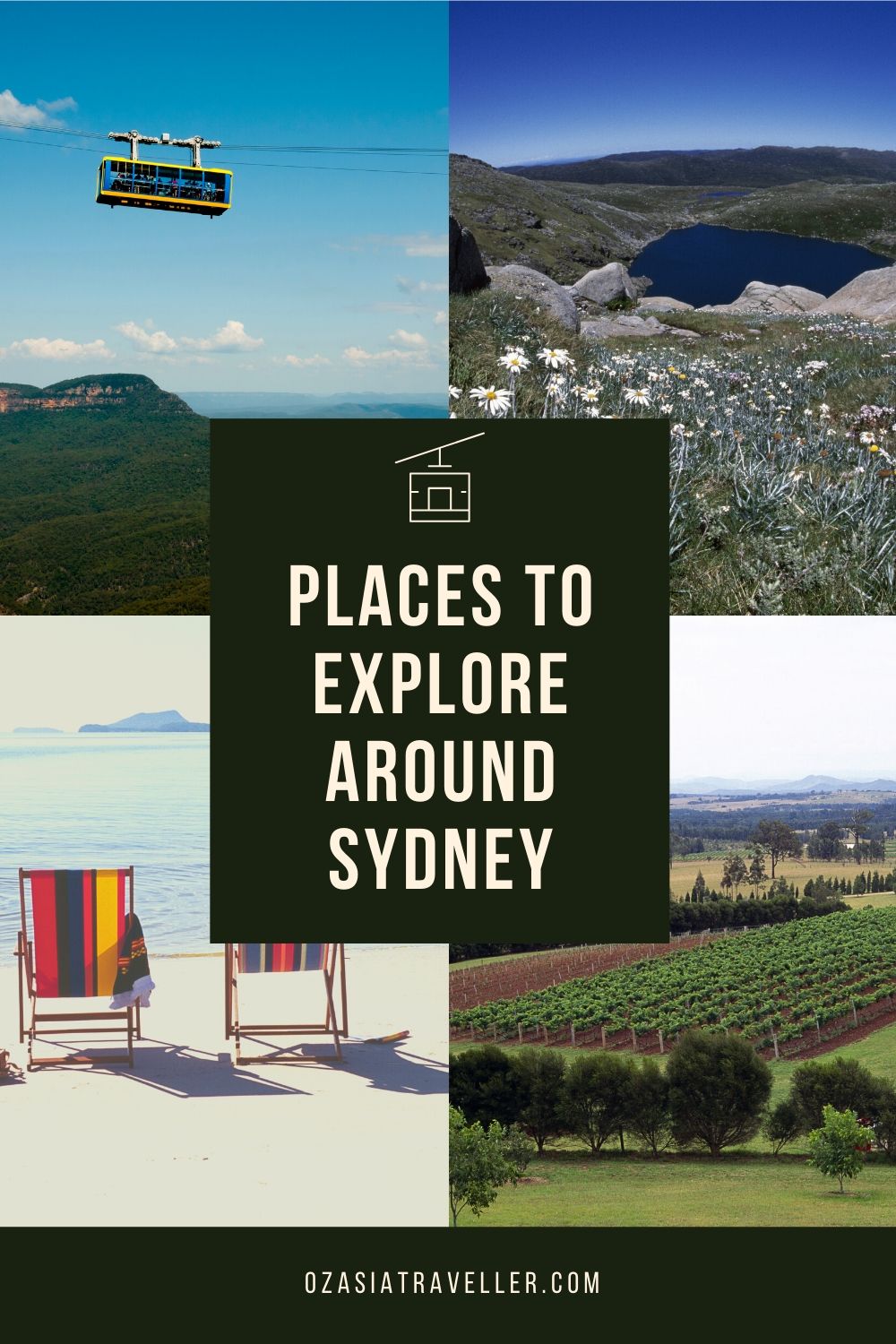 Places to explore around Sydney