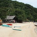 Palau Kapas main beach area