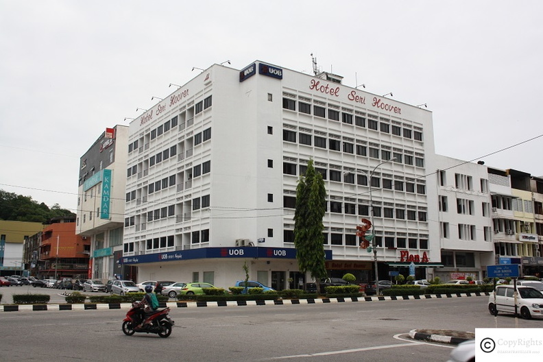A local hotel in Kuala Terengganu