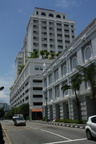 New wing of Eastern and Oriental Hotel Penang Georgetown