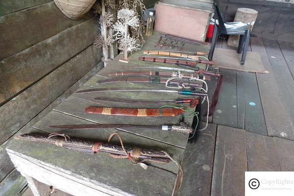 Art of traditional weapon making on display in Sarawak Cultural Village