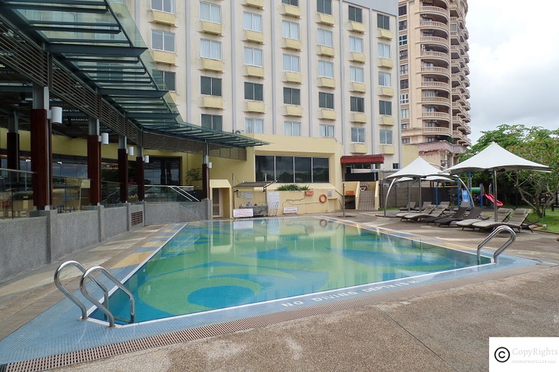 Outdoor Pool at Grand Margherita Hotel