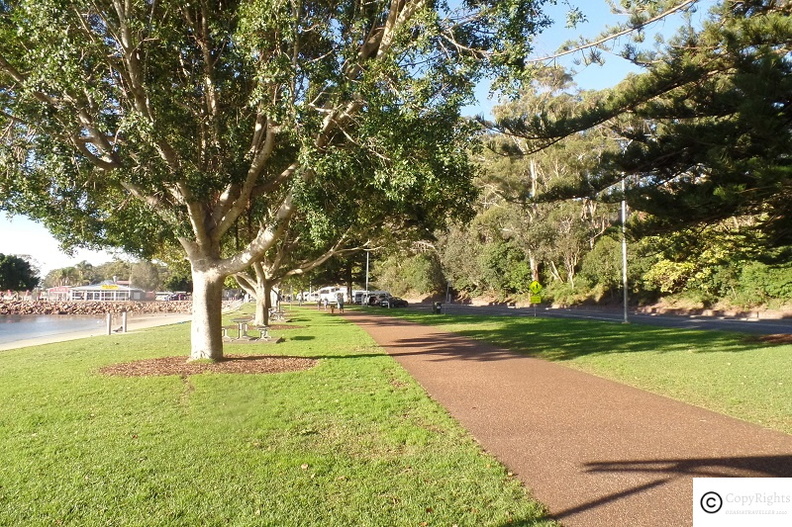 Beautiful Walkway along Port Nelson Marina
