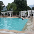 Outdoor pool at The Chateau