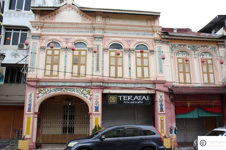 Historical Shop Houses in Downtown Kuala Terengganu