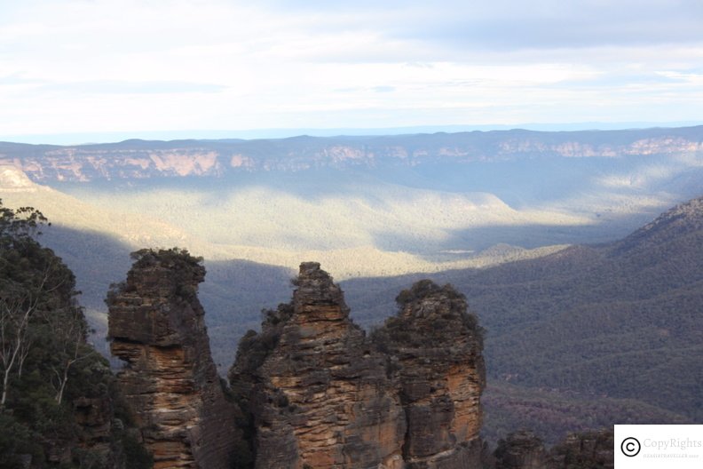 Beautiful views of Three Sisters Katoomba