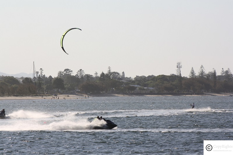 Windsurfing at Surfers Paradise