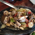 Mixed Seafood Hot Plate - at Leslie's Tagaytay