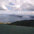 Great views of Lake Taal from Leslie's Restaurant