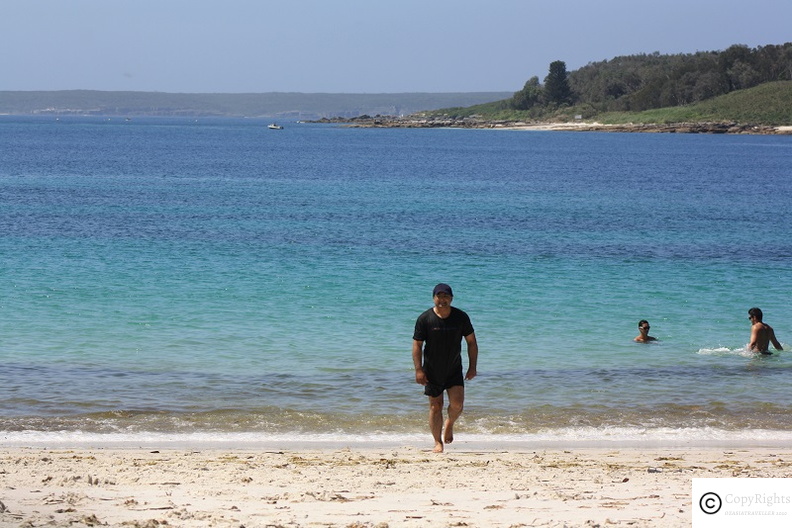 Ozasiatraveller at Murray Beach Jervis Bay
