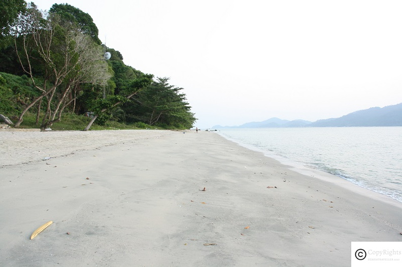 Private Beach of Damai Laut Resort
