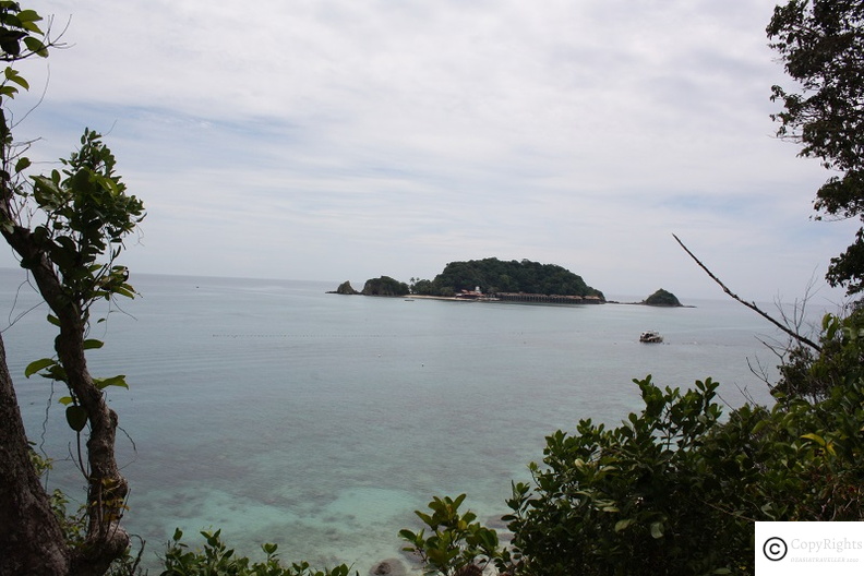 Jamia Island visible from Pulau Kapas