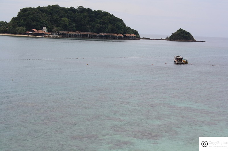 View of Jamia Island from Palau Kapas