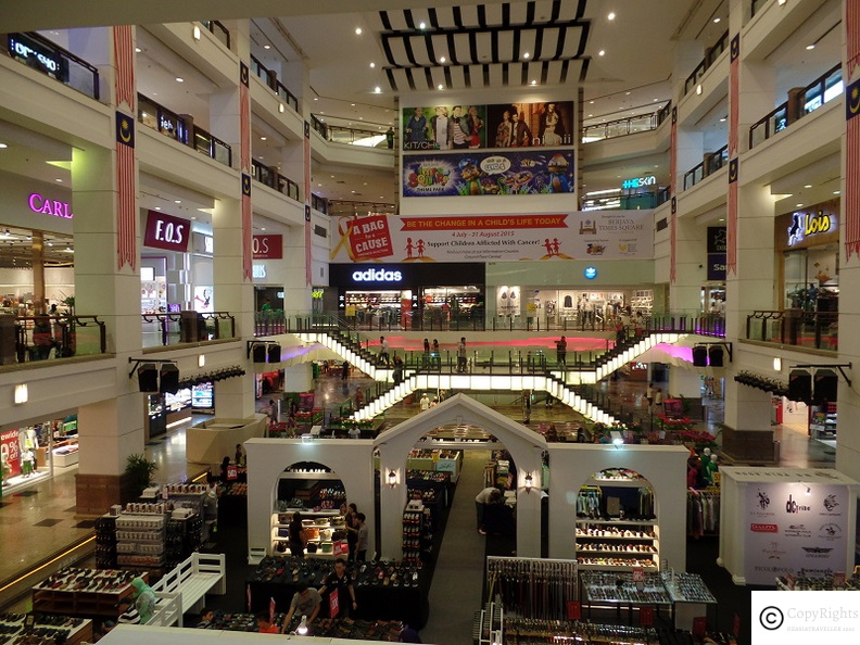 Shopping at Berjaya Times Square Shopping Mall Kuala Lumpur