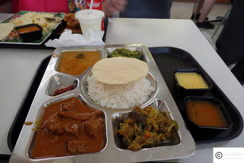 Indian Thali in Singapore