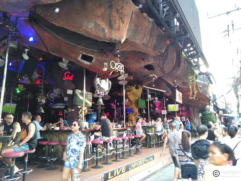 Clubs and Bars on Bangla Road Patong Beach Phuket