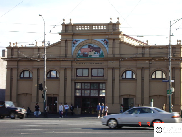 Victoria Markets is a popular place to visit over the weekends