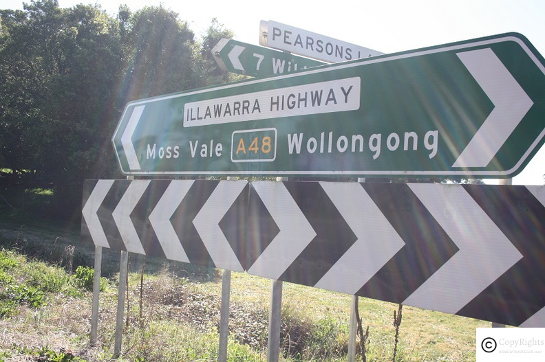 Driving from Moss Vale to Wollongong through Kangaroo Valley 