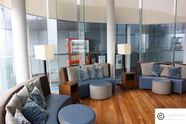 Rooftop entertainment room at Somerset Ampang