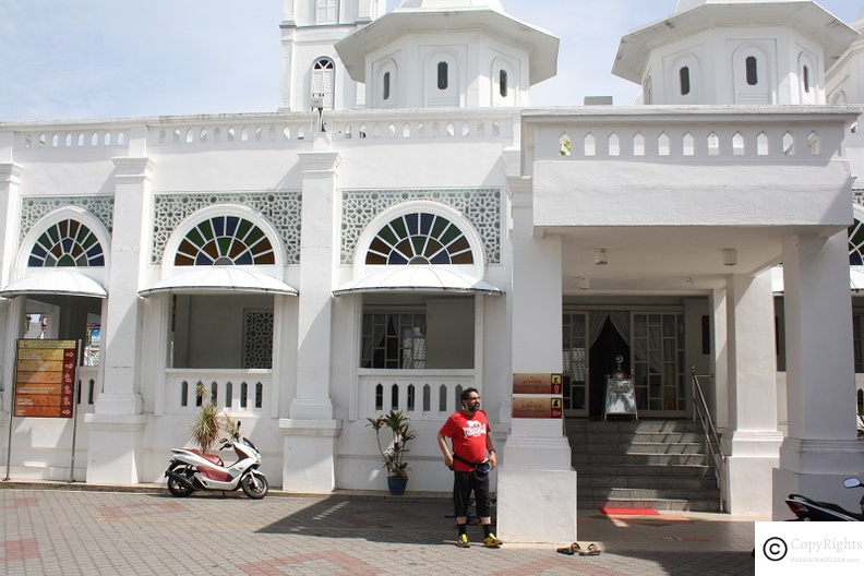 Outside Abideen Mosque Kuala Terengganu