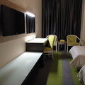 A deluxe room at Mega View Hotel Kuantan