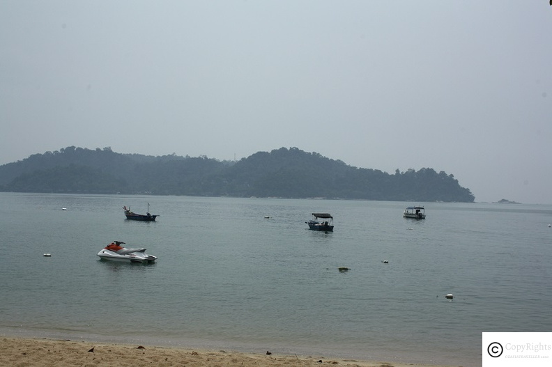 Boating and Water scooters in Pangkor Island Perak