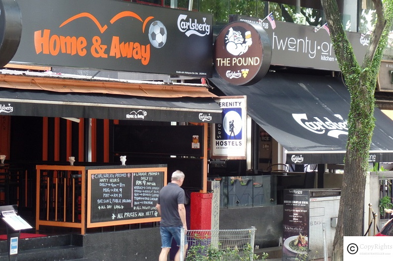 Pubs, Bars and Restaurants at Changkat Bukit Bintang
