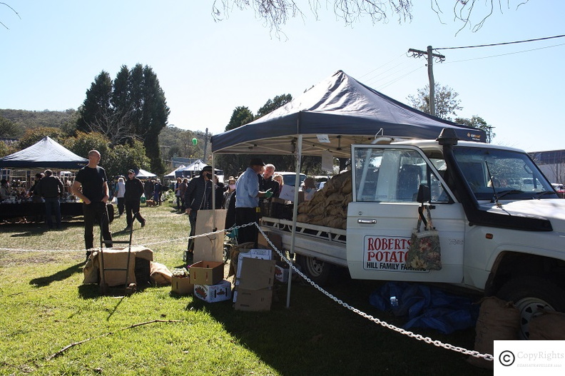 Mittagong Weekend Markets are popular spots for buying local produce