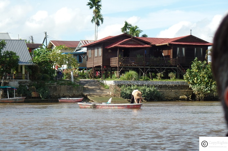 A River Boat Cruise in Sarawak River Kuching