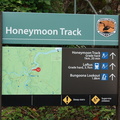 Honeymoon Trail near Red Cedar Picnic area in the National Park