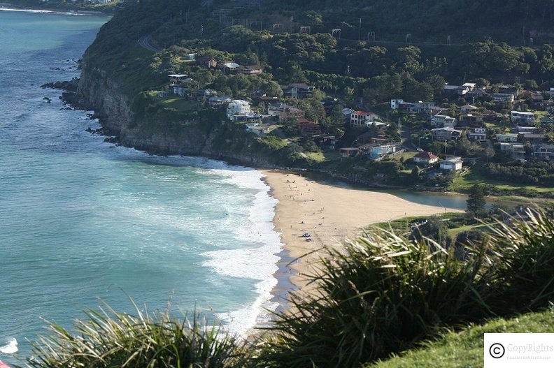 View of Austinmeer Beach from Stanwell Tops