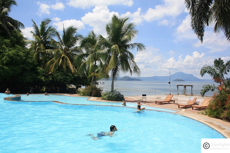 Outdoor Pool at Club Balai Isabel on Lake Taal, Tagaytay