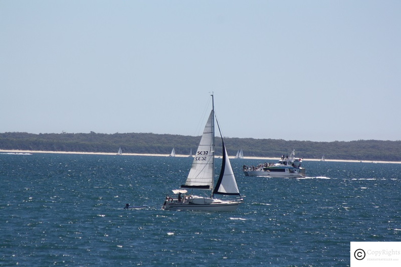 Sailing an Day Cruises are popular activities in Jervis Bay Area