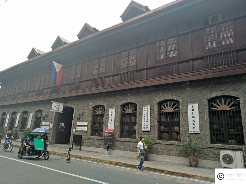 Some historical buildings in the Walled City of Manila, Intramuros. 