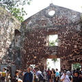 Top of the hill at Famosa Fort has a number of historical artifacts