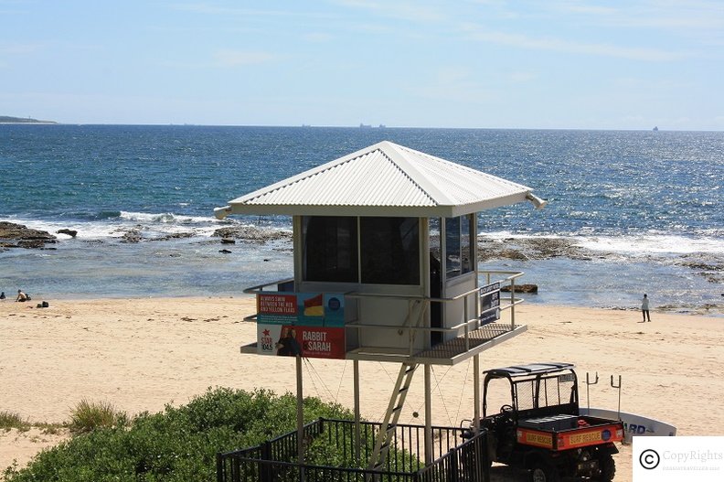 A patrollled beach is  great place to swim and enjoy watersports at the Entrance