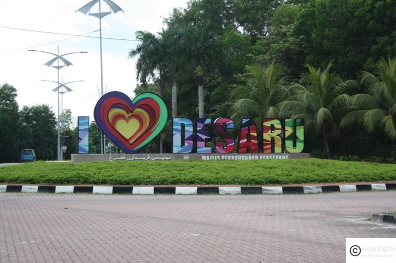 Entrance to Desaru Coast