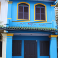 Lovely facade of a shophouse in Melaka