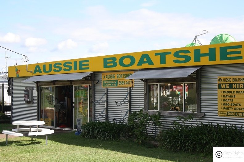 Aussie Boatshed in Forster NSW